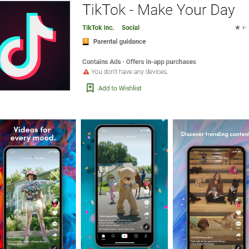 Tiktok got 4 million comments on Google Play Store dragging down its rating to 1.3⁠